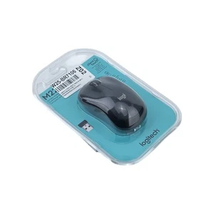 Logitech M220 Silten Maus kabellose Funkmaus 1000 DPI Optischer Sensor Schwarz - Bild 1 von 4