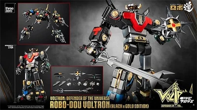 Threezero Defender of the Universe ROBO-DOU Voltron Metallic Action Figure New - Image 1 of 4
