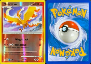 Holograma inverso Moltres 36/147 Supreme Victors raro - Imagen 1 de 1