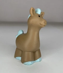 VTG Fisher Price Little People Baby Horse Foal Farm Nativity Barn Chunky 1990s - Picture 1 of 7