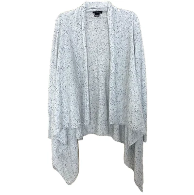 Cárdigan abierto de cachemir C by Bloomingdales suéter grande nuevo con etiquetas moteado dinero viejo Foto 1 de 4