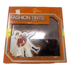 Vintage Hoyne 5 12”x12” Fashion Tiny Mirror Tiles Open Box - Picture 1 of 2