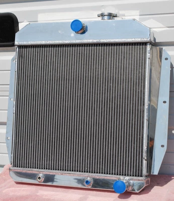 1955 1956 1957 1958 1959 Chevy 3100 пикап 2 ряда чемпион DR радиатор - Изображение 1 из 4