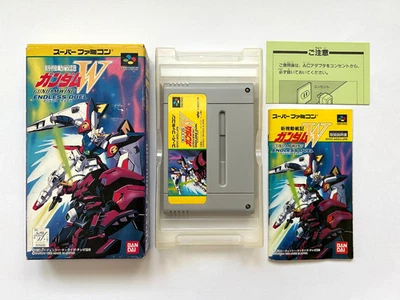 Gundam Wing W Endless Duel Super Famicom SFC SNES Japan 8/16/25 - Image 1 of 4
