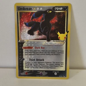 LOT OF 2 - Umbreon Star 17/17 Celebrations:  Holo Pokemon TCG - NM - Bild 1 von 4