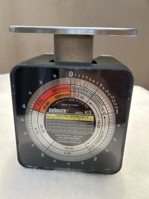 Scale Electronic Digital Postal Scale Pelouse July 2001 Sunbeam Product 5 lb - Image 1 of 4
