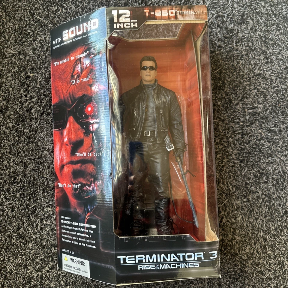 TERMINATOR 3 12" W/SOUND RISE OF THE MACHINE BRAND NEW Action Figure 🔥 - Image 1 of 4