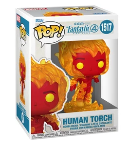 Funko Pop Marvel - Antorcha Humana #1517 El Fantástico 4 en Protector - Imagen 1 de 3
