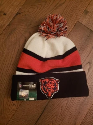 MEN'S NFL CHICAGO BEARS FOOTBALL BEANIE -GSH - Image 1 of 2