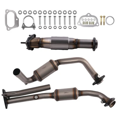 Juego convertidor catalítico trasero y delantero para Ford Ranger Mazda B3000 3,0 L 2004-2006 Foto 1 de 4