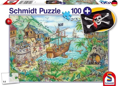 Schmidt Spiele 56330 In der Piratenbucht, inklusive Piratenflagge, - Bild 1 von 4