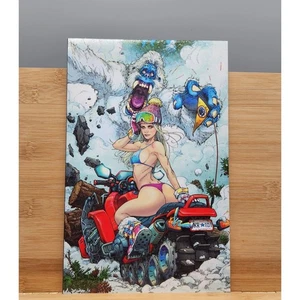 Visions EDICIÓN TRAJE DE BAÑO Graveyard Shift #1 - Jon Malin - ComicsGate - Lilith - Imagen 1 de 9