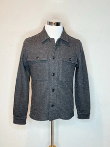 Todd Snyder Herren einfarbig grau Knopfleiste schwer dick Hemd Gr. XS - Bild 1 von 7