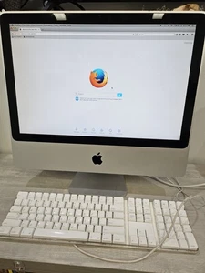 Apple Mid 2007 iMac 20" A1224 MA87L Core 2 Duo, 4GB RAM 500GB SSD - Picture 1 of 12
