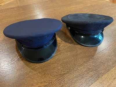 Two (2) VTG USPS Postal Service Mail Carrier Uniform Hats - 7 1/8, 7 - Image 1 of 4