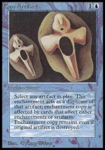 Copy Artifact - Medium Play MTG Beta - Picture 1 of 1