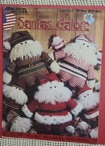 Folleto Patrón SANTAS GALORE PARA 6, 14, 23 pulgadas Ocio Artes Usado - Imagen 1 de 3