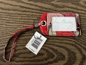 Vera Bradley Bohemian Blooms Gepäck NAME ID Etikett für GELDBÖRSE Beuteltasche RUCKSACK Tasche NEU - Bild 1 von 2