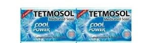 TETMOSOL Medicated Soap Cool Power 75g pack of 2 - Imagen 1 de 1
