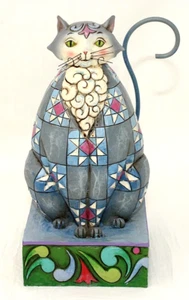 2011 JIM SHORE Heartwood Creek Kitty Cat "Knightly" #4025834, 6.25" Tall EPOC - Imagen 1 de 9