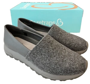NEU im Karton Baretraps Gennie lässige Damen-Slipper dunkelgrau Größe 7,5 - Bild 1 von 10