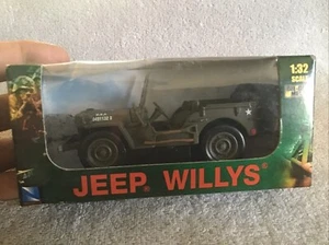 2003 NewRay WWII JEEP WILLYS Modern Armor 1:32 Scale Diecast NEW - Picture 1 of 8