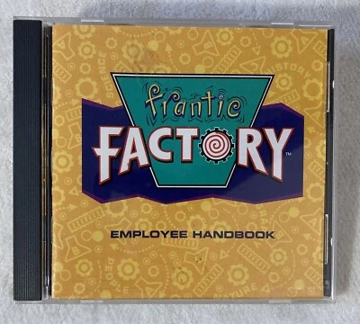 VTG Word Sorting Game Frantic Factory Employee Handbook 1995 Mac Windows - Image 1 of 4