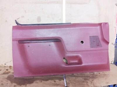 Paneles de puerta manuales Ford Truck/Bronco L/R rojo OEM 1987-1991 Foto 1 de 4