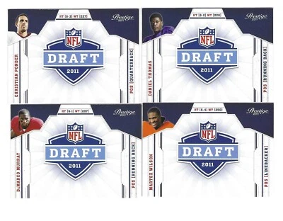 2011 Prestige Football Cards - *NFL Draft* insert cards - Finish Your Set! - Image 1 of 2