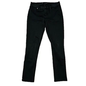 Calvin Klein Jeans Womens Size 4 Mid Rise 28x28 Jegging Skinny Stretch Black - Picture 1 of 5