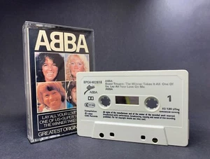 ABBA - GREATEST ORIGINAL HITS EPCA 40-2618 **RARE 4 TRACK CASSETTE EP** 1982 - Picture 1 of 9