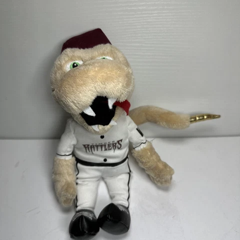 Fang Wisconsin Timber Rattlers Mascot Plush Minor League Bean Bag 2001 9" Cover