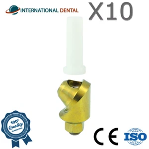 10x Set Maniche in Plastica 1,4 Dentali Angolati 60° Multi Unità 1,4 Int Esax 2,42 mm H2,0 mm - Foto 1 di 8