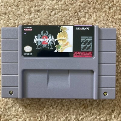 Cartucho de juego Romancing Saga 2 SNES 16 bits EE. UU. NTSC Inglés Foto 1 de 4
