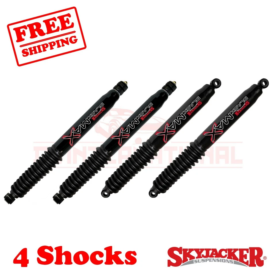 05-16 Ford F350 Super Duty 4WD 0-3" Lift Skyjacker Black MAX Shocks - Изображение 1 из 4