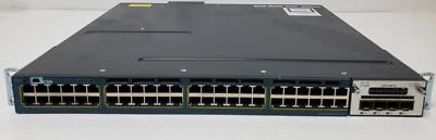 Cisco Catalyst 3560-X 48 puertos 1G PoE+ 4x SFP IOS 15.2 WS-C3560X-48PF-L/S #1 Foto 1 de 4