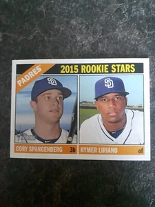 2015 Topps Rookie Stars Cory Spangenberg Rymer Liriano RC Card# 49 - Picture 1 of 2