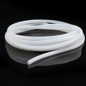 5 Meters Silicone Tubing White Silicone Rubber Hose Pipe Food Grade I.D:2mm-14mm - Picture 1 of 10