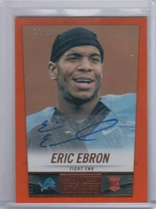 2014 SCORE ERIC EBRON HOT ROOKIES ORANGE ROOKIE AUTOGRAMM #D25 NORTH CAROLINA RC - Bild 1 von 1