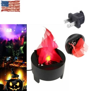 LED 3D Artificial Fake Fire Light Flame Torch Halloween Party Decoration 3W - Picture 1 of 11