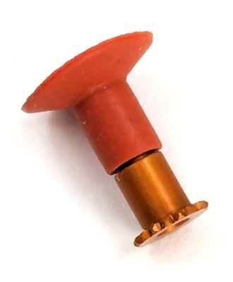 NOS! Excelta Roto-Pic™ Tip, Vacuum Cup 0.25", Silicone Rubber w/Brass Fitting