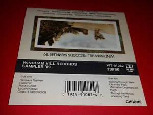 Windam Hill Records Sampler '89 - cassette (1989, A&M Canada) WT-91082 BASF CrO2 - Picture 1 of 12