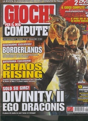 GIOCHI per il mio COMPUTER161 borderlands-chaos rising-divity 2 ego draconis ga - Immagine 1 di 2