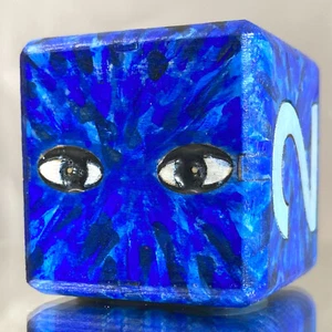 Cubo doble Azur ""The Watcher"" - infundiendo frescura a tu conjunto de backgammon - Imagen 1 de 12