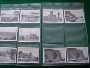 10 j.duncan cigarette cards "scottish gems" 1 duplication all in good condition - Picture 1 of 6