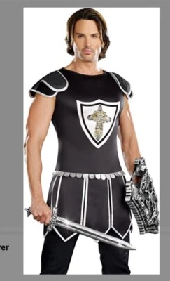 Dreamguy One Hot Knight Halloween Costume Medieval Adult Men's Large Sexy   - Image 1 of 4