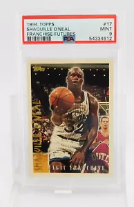 1994-95 Shaquille O'Neal #17 PSA 9 Topps franchigia futures - Foto 1 di 2