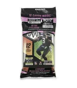 2021 Panini Mosaic NFL Football Cello Pack 15 Cards Brandneu Factory Sealed!! - Bild 1 von 1