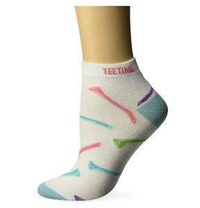 K. Bell Socks Women's Tee Time No Show Socks Sockshosiery Shoe Size 4-10