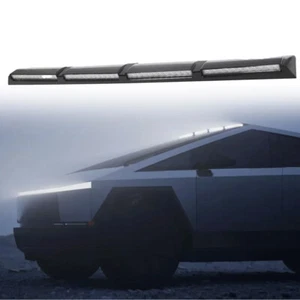Gloss Black Roof Top Light Lamp Bar LED DRL Fits For Tesla Cybertruck 2024 2025 - Foto 1 di 5